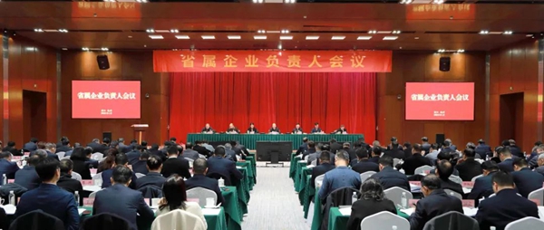省国资委召开省属企业负责人会议
